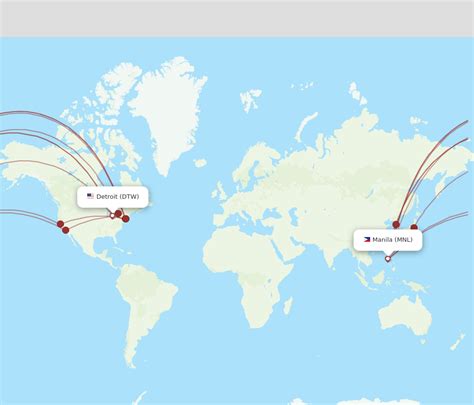 dtw to manila|manila to detroit flights.